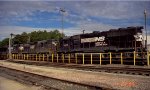 NS 7070, N&W 1323, and NS 2777 in Glenwood Yard